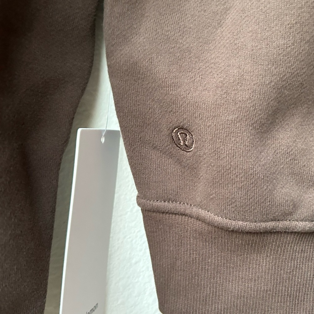 NWT Lululemon Brown Steady State Oversized Hoodie Walnut Crunch Sz S - Picture 10 of 12